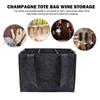Protective Wine Bottle Cube Box 6 Bottles Wine Bottle Carrier Portable Wine Storage Bag  Home