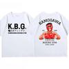 Футболки-бестселлеры в стиле аниме Hajime No Ippo Kamogawa Boxing Gym, летние мужские футболки с круглым вырезом Makunouchi KGB Pattern Street Wear, спортивные топы