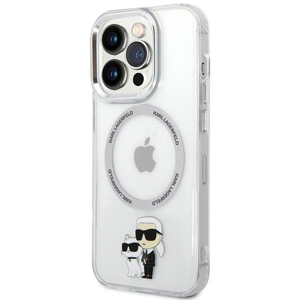 Karl Lagerfeld KLHMP13LHNKCIT iPhone 13Pro 6.1" hardcase transparent Iconic Karl&Choupette Magsafe