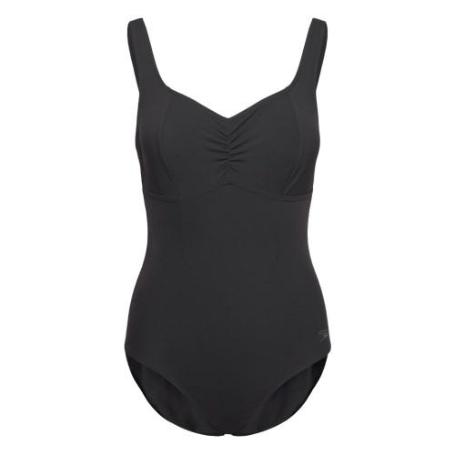 Speedo Womens/Ladies Plain One Piece Swimsuit