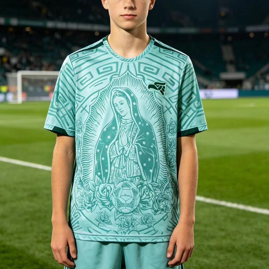 Mexico Football Training Sport Shirt Men T Shirt Women Tee Boys Top Children Parent Child Quick dry short sleeves kids Tshirt