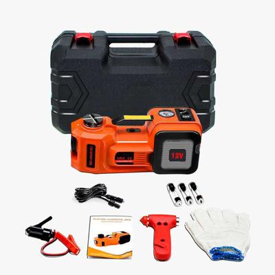 Бытовой DC12V 5T 2 в 1 электрический гидравлический автомобильный домкрат, простой в использовании аварийный инструмент с воздушным насосом для подъема автомобиля