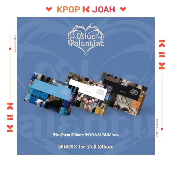 (Альбом Platform POCAALBUM Ver.) NMIXX [Blue Valentine] 1-й полноформатный альбом