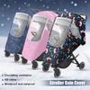 Oxford Cloth Stroller Rain Cover Wind Dust Shield Pushchairs Raincoat Infants Car Rain Cover