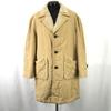 Пальто Честер из мутона с теплой подкладкой из боа Pietoro 90-х годов Мужское LL Бежевое(ИСПОЛЬЗОВАЛ)