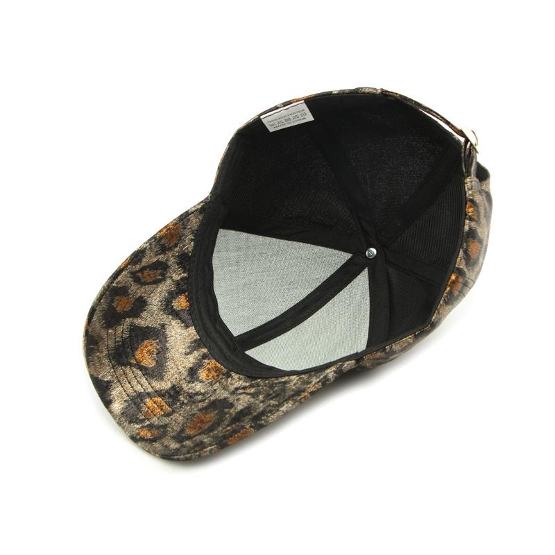 Весенняя бейсболка с леопардовым принтом, женская уличная шляпа от солнца