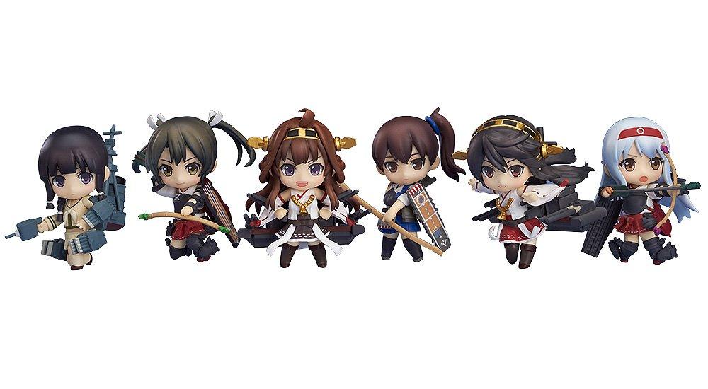 Nendoroid Petit Kantai Collection KanColle окрашенная торговая подвижная фигурка коробка из 6 штук -KanColle- немасштабная ABS&ATBC-ПВХ