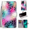 Fashion Painted Pattern Cover Lanyard Flip Leather Case For iPhone Samsung Huawei Honor Xiaomi Redmi OPPO Realme Moto Asus