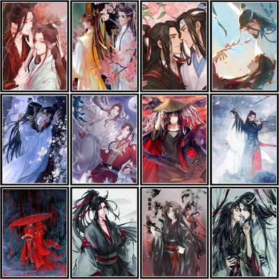 5D DIY алмазная живопись Mo Dao Zu Shi Wei Wu Xian аниме хобби мозаика вышивка крестиком узор домашний декор подарок