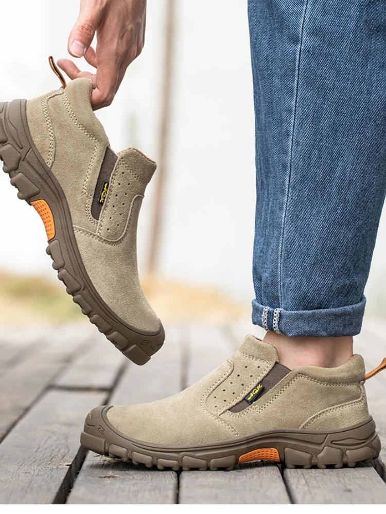 Ваша лучшая мужская рабочая обувь, противоударная, антипрокольная, со стальной оплеткой на голове, электросварочная защитная обувь с изоляцией