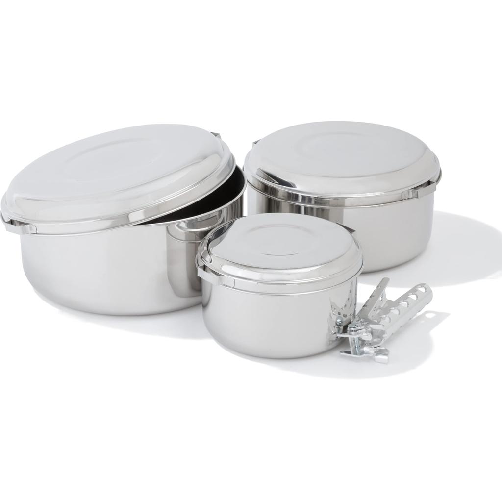 MSR Outdoor Cookware Alpine 4 Pot Set Japanese 39010 (АЛЬПИЙСКИЙ) [Подлинный продукт]