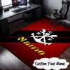 Custom Name Corinthians Team Crest Rug for Living Room, Game Rooms, Office, Bedroom, Floor Mat Playful Design, fan gifts Christmas decor
