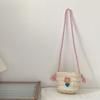 Modern Children's Casual Handbag Handwoven Straw Bag Available In Multiple Colors