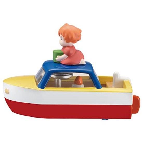 Takara Tomy Dream Tomica Ghibli Collection 05 Ponyo on Cliff Sea Sosukes Pom Boat