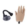 Fake Hand Model Silicone Reusable Nail Art Practice Hand with Fixing Rack for Beginner Practice