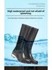 Женские резиновые сапоги Gradient High-Top Winter Plus Velvet Warm для кемпинга и морской охоты