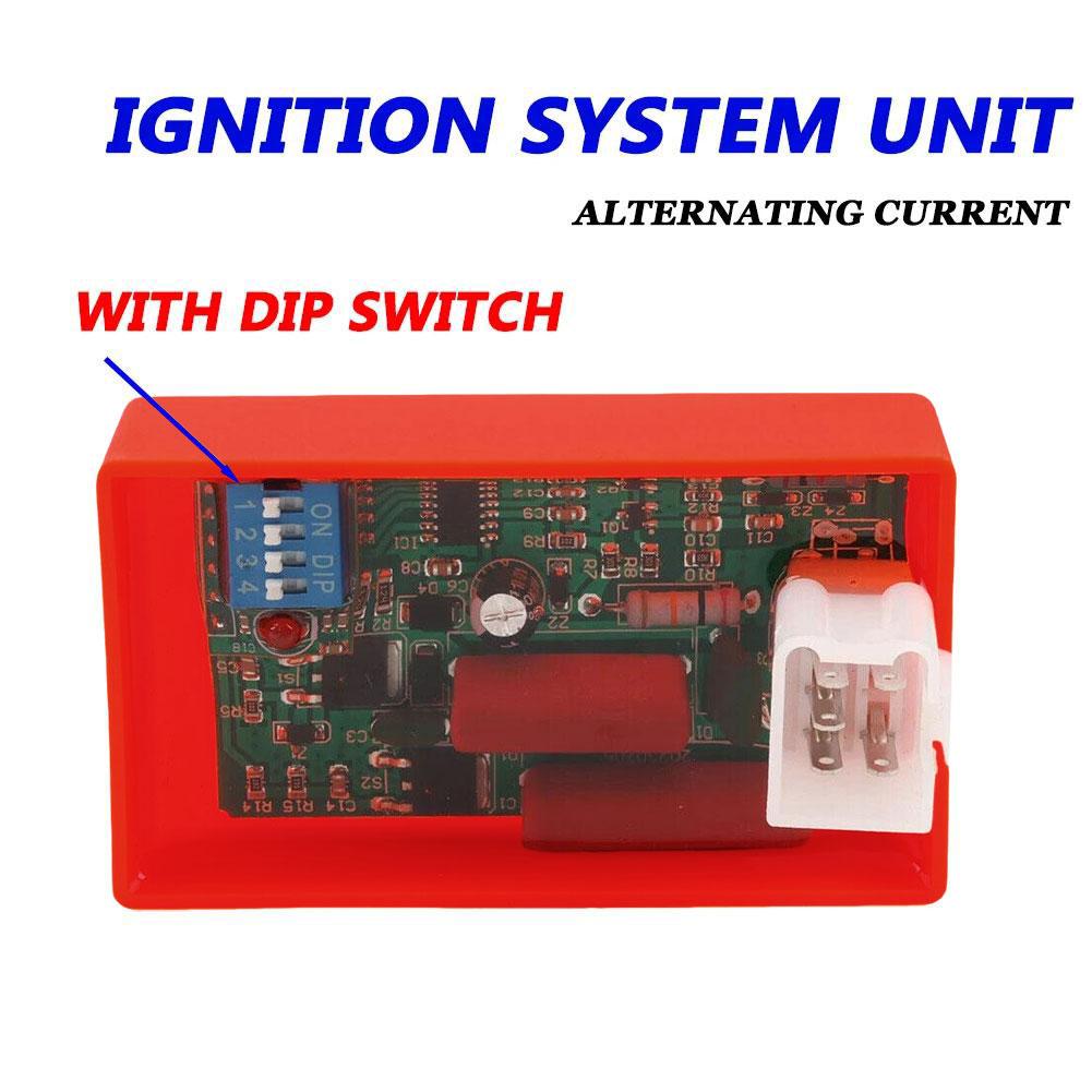 5-контактный AC Cdi Box с DIP-переключателем мотоцикла Lignition Speed Limit4000-12000 для Wave100 Racing Yx140 Competitive Racing Yx16 K3p1