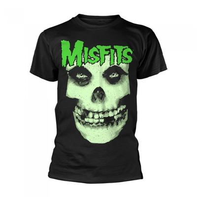 Футболка Misfits унисекс для взрослых Glow Jurek Skull