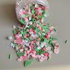 Polymer Clay Sprinkles Mixed Flower Leaves Clay Slices Soft Pottery for DIY Crafts Filling Accessories