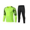 Футбольная форма Молодежная вратарская форма Комплект для вратаря Взрослая вратарская форма Вратарский топ и брюки с поролоновой набивкой