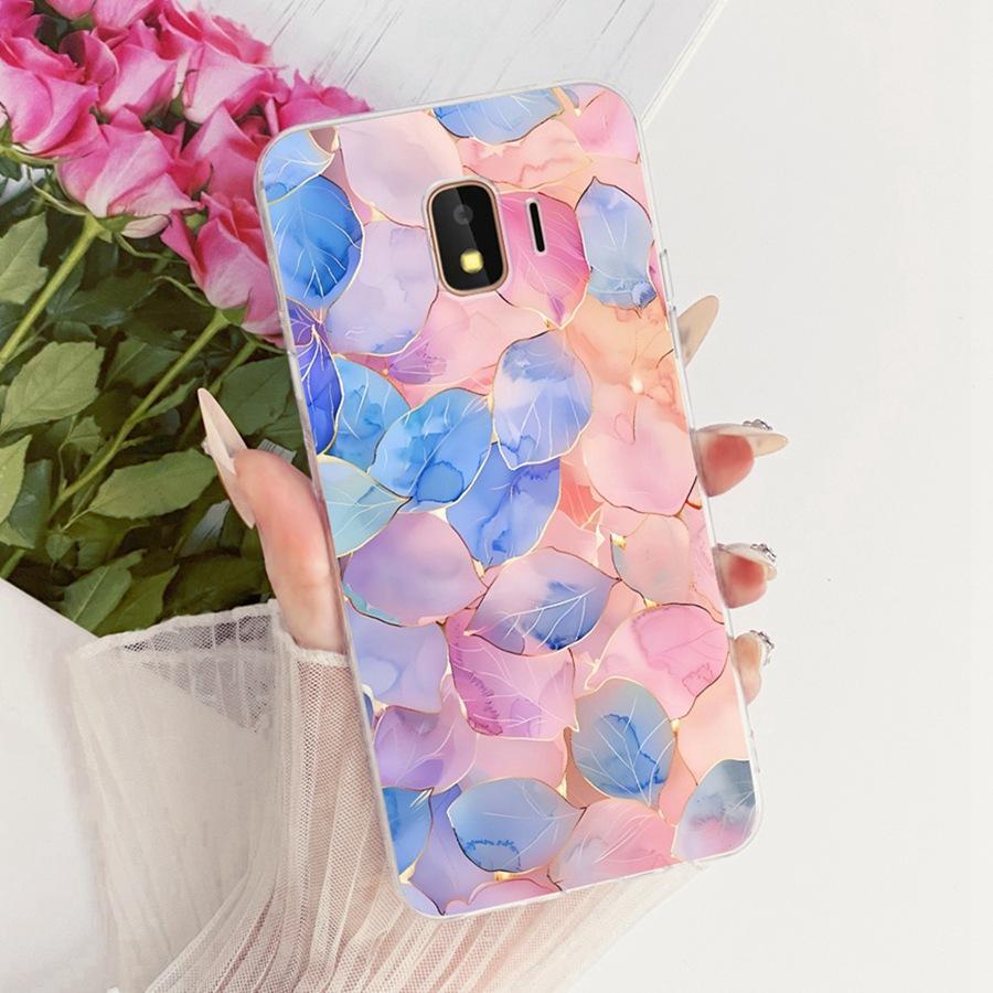 For Samsung Galaxy J2 Core Case J260F Back Cover For SamsungJ2Core 2018 Fashion Style Case TPU Soft Silicone Bumper Coque