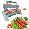 Машина для приготовления кебаба Easy Single Row Grille BBQ Wewers Подготовка машины для приготовления кебаба Пресс-машина Многоразовая ручная форма для кебаба
