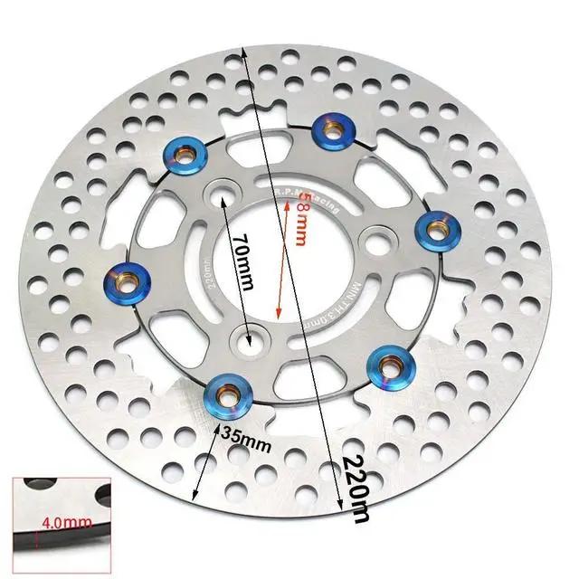 Мотоцикл скутер двойной задний тормозной суппорт дисковый тормоз насос адаптер кронштейн тормозной диск для Honda Yamaha Kawasaki Pit Dirt Bike