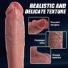 10,5-дюймовый реалистичный дилдо с 10 режимами вибрации, большой головкой для большего удовольствия, питание от батареек (Нет вилки) - Идеально подходит для пар и одиночной игры