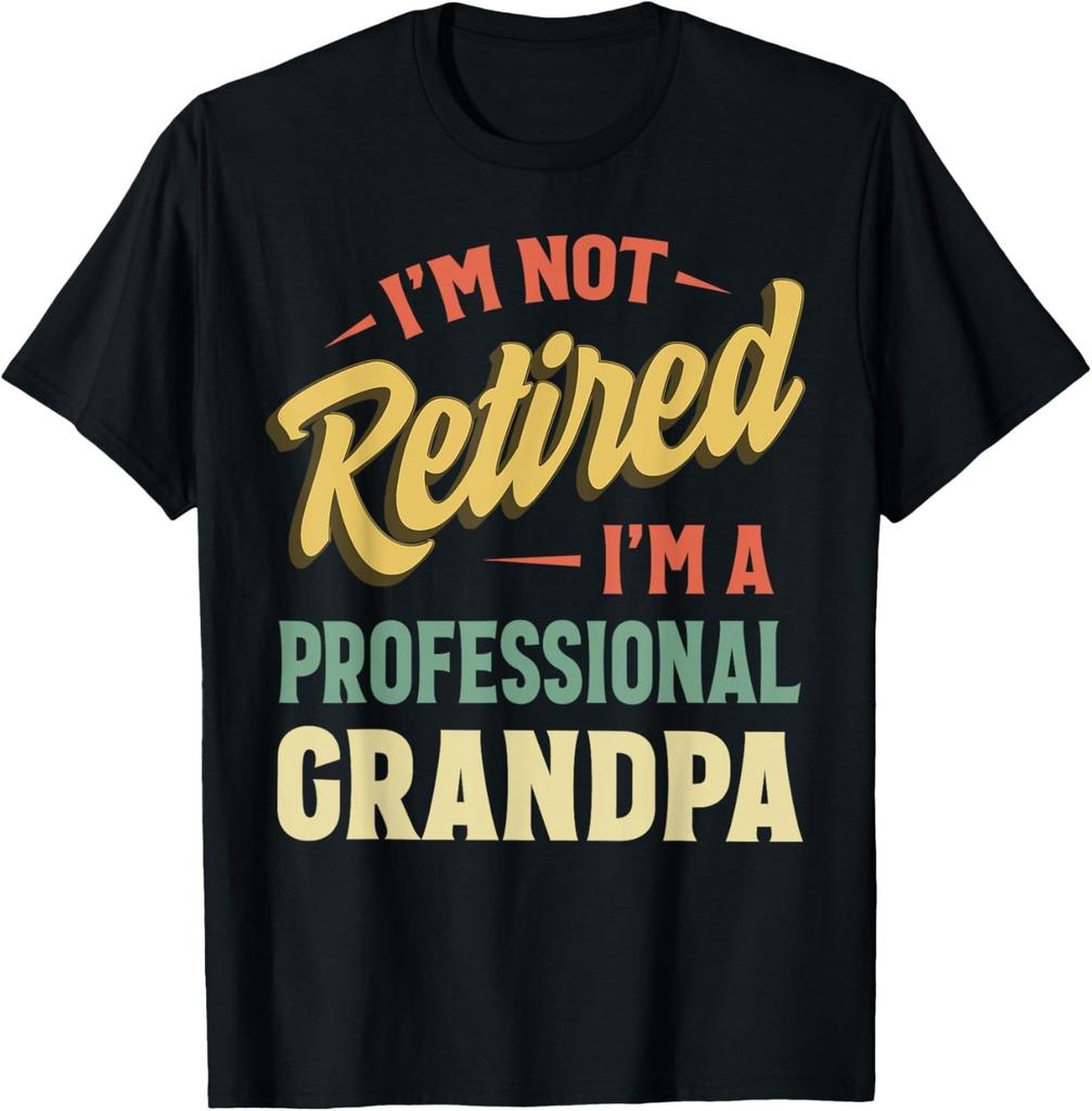 Рубашка для дедушки Мужская Смешная Футболка на День отца Пенсионер Дедушка Подарок Унисекс Футболка