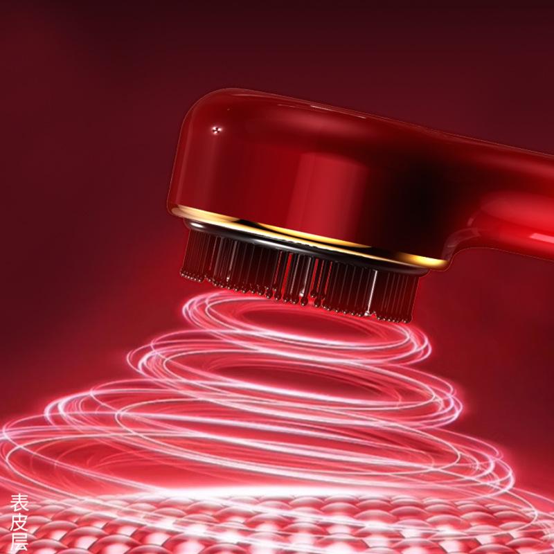 Спрей Электрический рост волос Массажная расческа против выпадения волос Красный и синий свет Контроль волос Масло для волос Мягкость волос Кожа головы Улучшение волос Кондиционер для волос