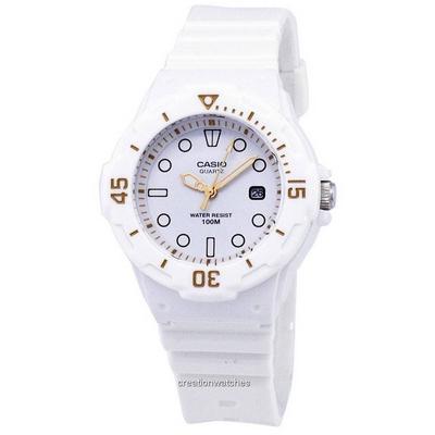 Женские часы Enticer Classic с аналоговым белым циферблатом LRW-200H-7E2VDF LRW200H-7E2VDF