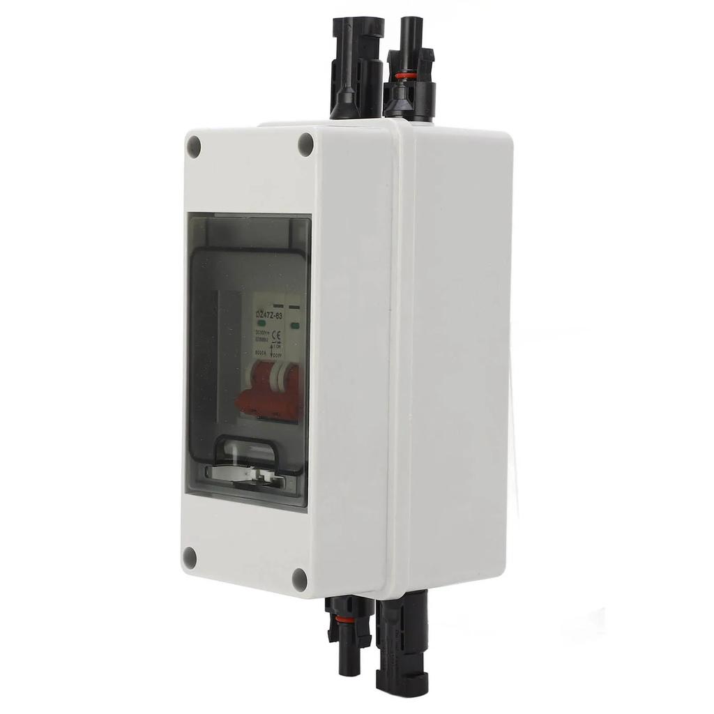 Solar Disconnect Switch Mini Circuit Breaker with IP65 Waterproof Distribution Box PV Disconnector Switch DC500V