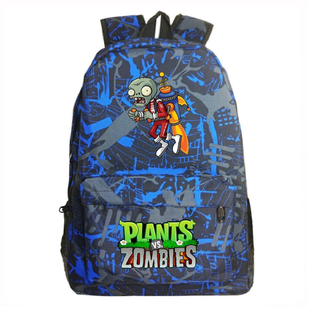 School Bag Plants Vs. Zombies Game Merchandise Personalized Printed Backpack
