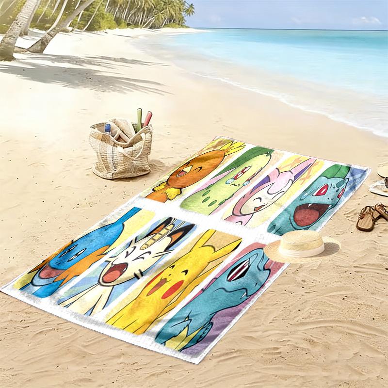 Whimsical Creature Collection beach towel Outdoor camping beach quickdrying swim towel seaside swim beach Comfort beach towel