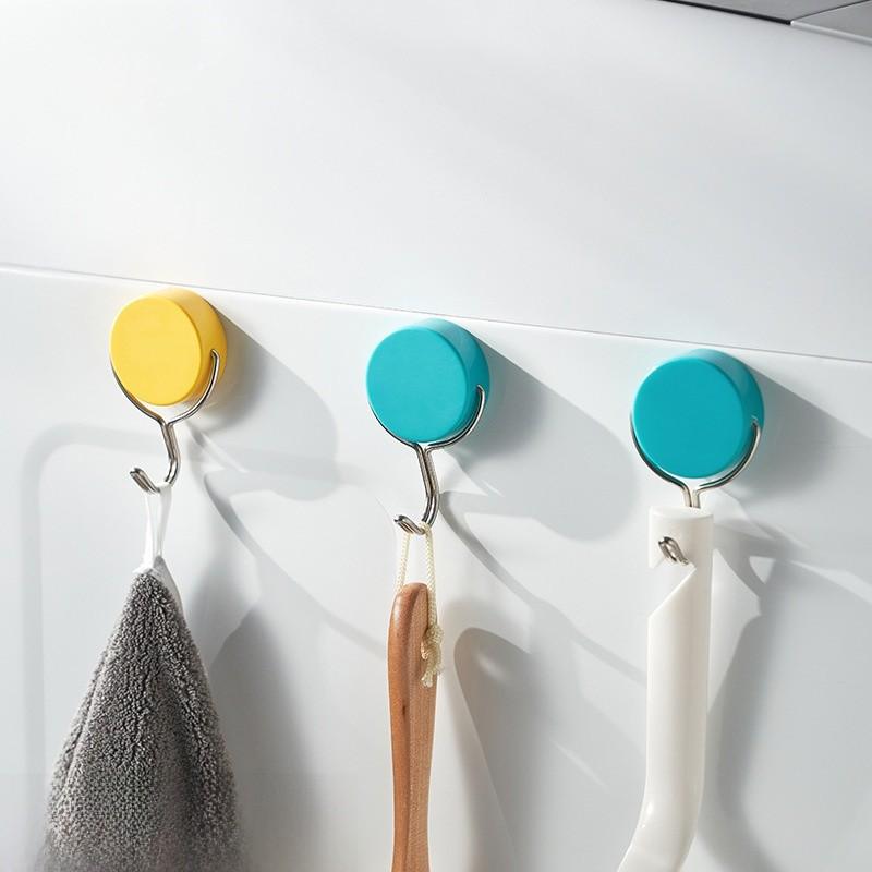 No Drill Magnetic Hook 2kg Capacity Japanese Style Organizer Home Dorm Wall Decor 80 Chars