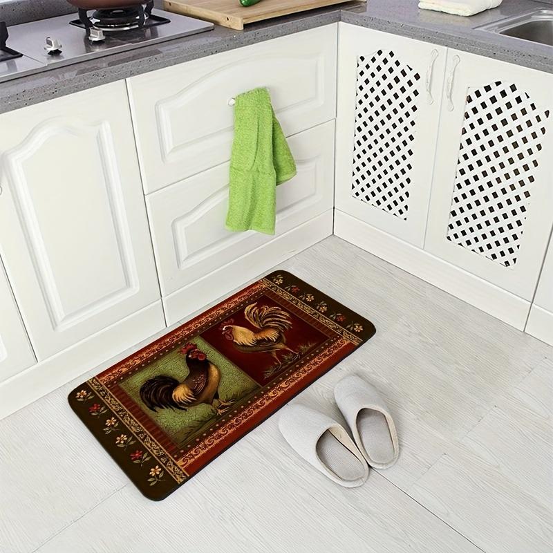 1PC Buttle Tea Hamster Kitchen Rug Non-Slip Door Mat Pop design Bathroom Rug Bath Mat Carpet for Home Sink Laundry ecoreeree