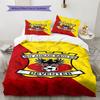 Go Ahead Eagles Комплект постельного белья с узором Пододеяльник Наволочка Домашний Декор Подарок (1 пододеяльник + 2 наволочки, без наполнителя)