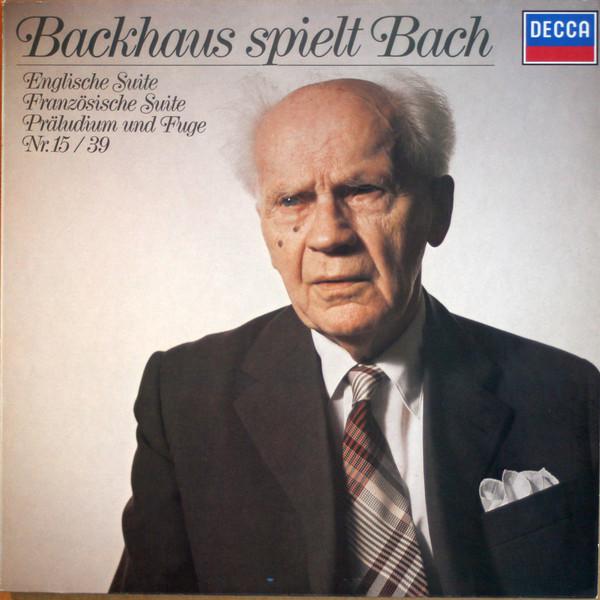 Виниловая пластинка BACKHAUS Backhaus Spielt Bach 642651AH Decca Германия Классика Б/У