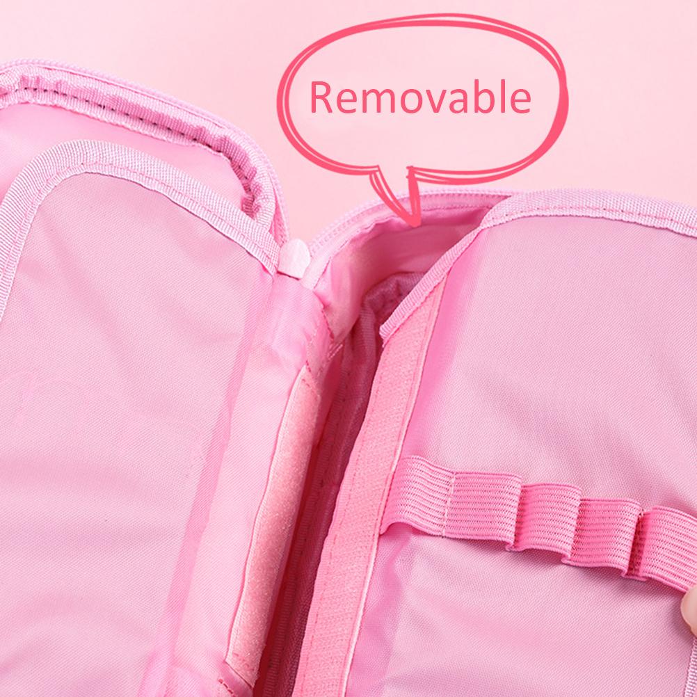 Пенал-бокс большой вместимости с замком, противокражный пенал, школьный пенал