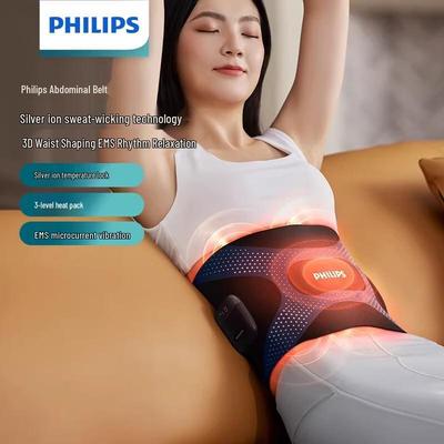 Philips Беспроводной EMS-пояс для массажа талии и живота, штекер CN (адаптер в комплекте)