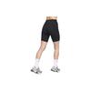 Nike Solid Outdoor High Waist Slim Fit Casual Shorts Women Bottoms Black FZ6758-010