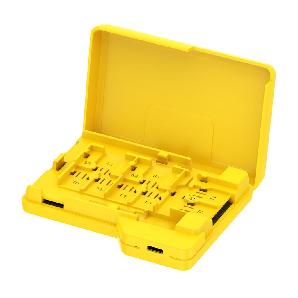 BUDI CP585Y USB 3.0 Multi-Function TF Card Reader Writer High Speed 5Gbps OTG Compatible with Windows/Mac/Linux/iOS