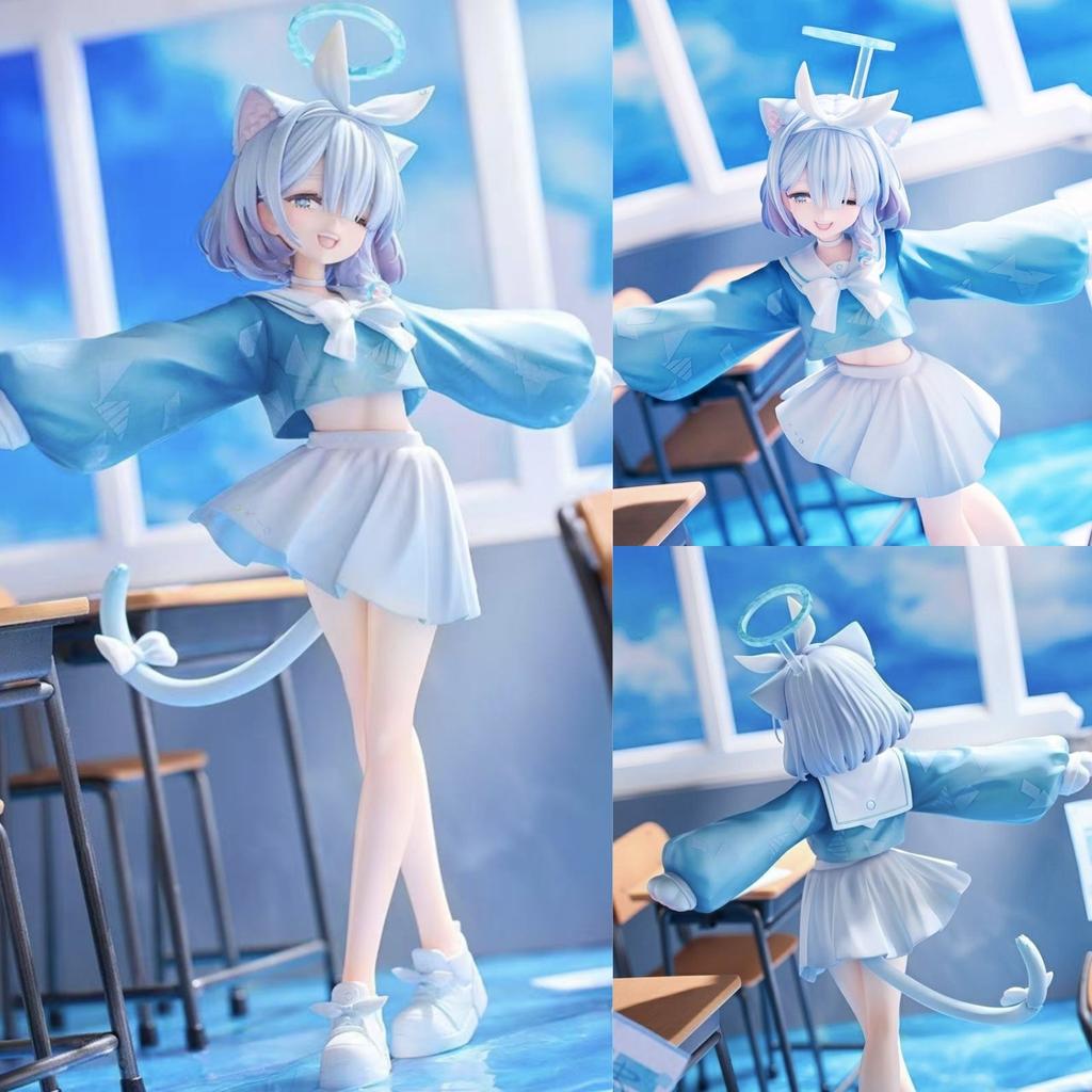 Blue Archive Арона Морская форма Аниме Персонаж Мерч Кавайная Фигурка Действия Модель Кукла Настольный Декор Украшение Отаку Подарки