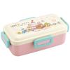 Ланч-бокс для фигуриста, мягкий, в коробке, 530 мл, "Sumikko Gurashi" 3, Антибактериальный, Для подачи, Куполообразная крышка, Женский, Япония, PFLB6AG-A