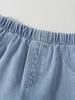 Single-pack girls' casual, comfortable, versatile, cute lace-trimmed denim shorts