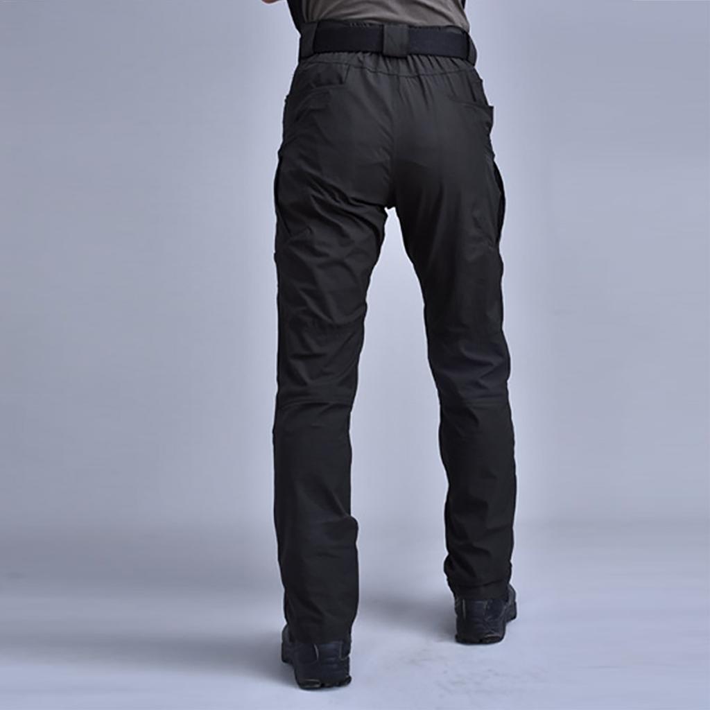 Men's Multi Pocket Work Pants For Sports And Outdoor Activities, Multi Pocket Casual Pants