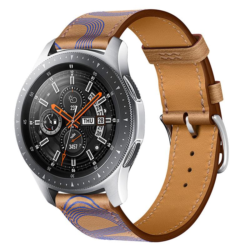 20mm 22mm Band For Samsung Galaxy Watch 6/4 Classic 5 pro/Active 2 44mm 40mm Sport Leather Bracelet Huawei GT 4-3-Pro-2-2e Strap