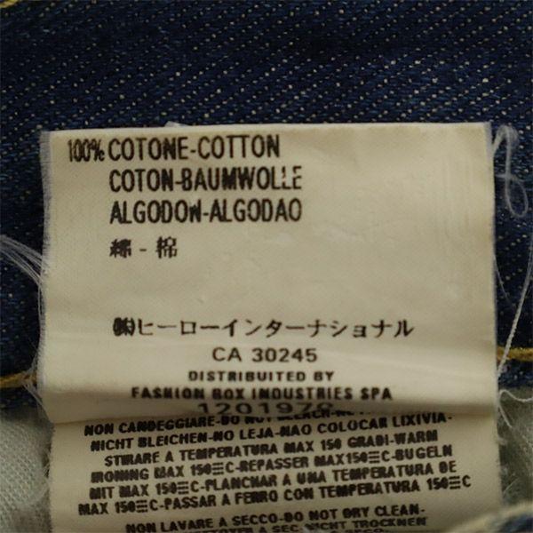 Replay Джинсы прямого кроя на пуговицах W31 синие джинсы Мужские Б/у