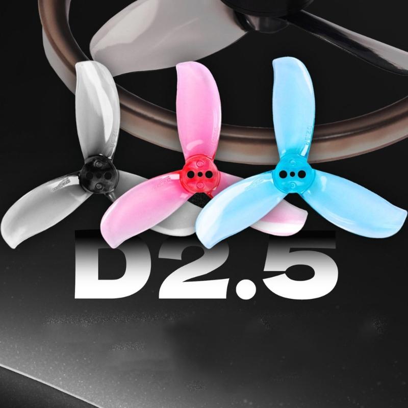 4pcs/Set 3 Blade Drones Propellers For 04 Drones Smooth and Clear Video 63.5mm Diameter 2.4in Pitches Lightweighted