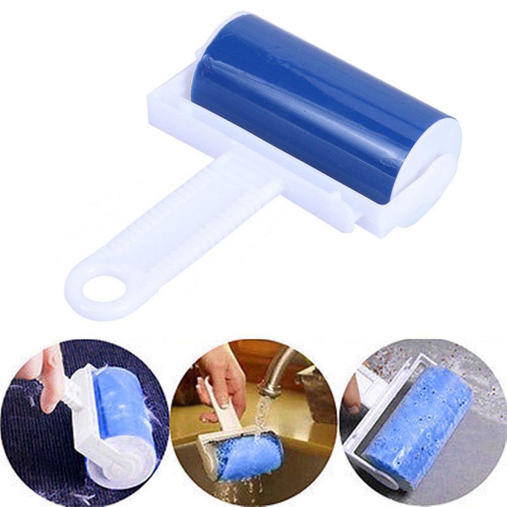 Washable Roller Cleaner Lint Sticky Pet Hair Clothes Fluff Remover